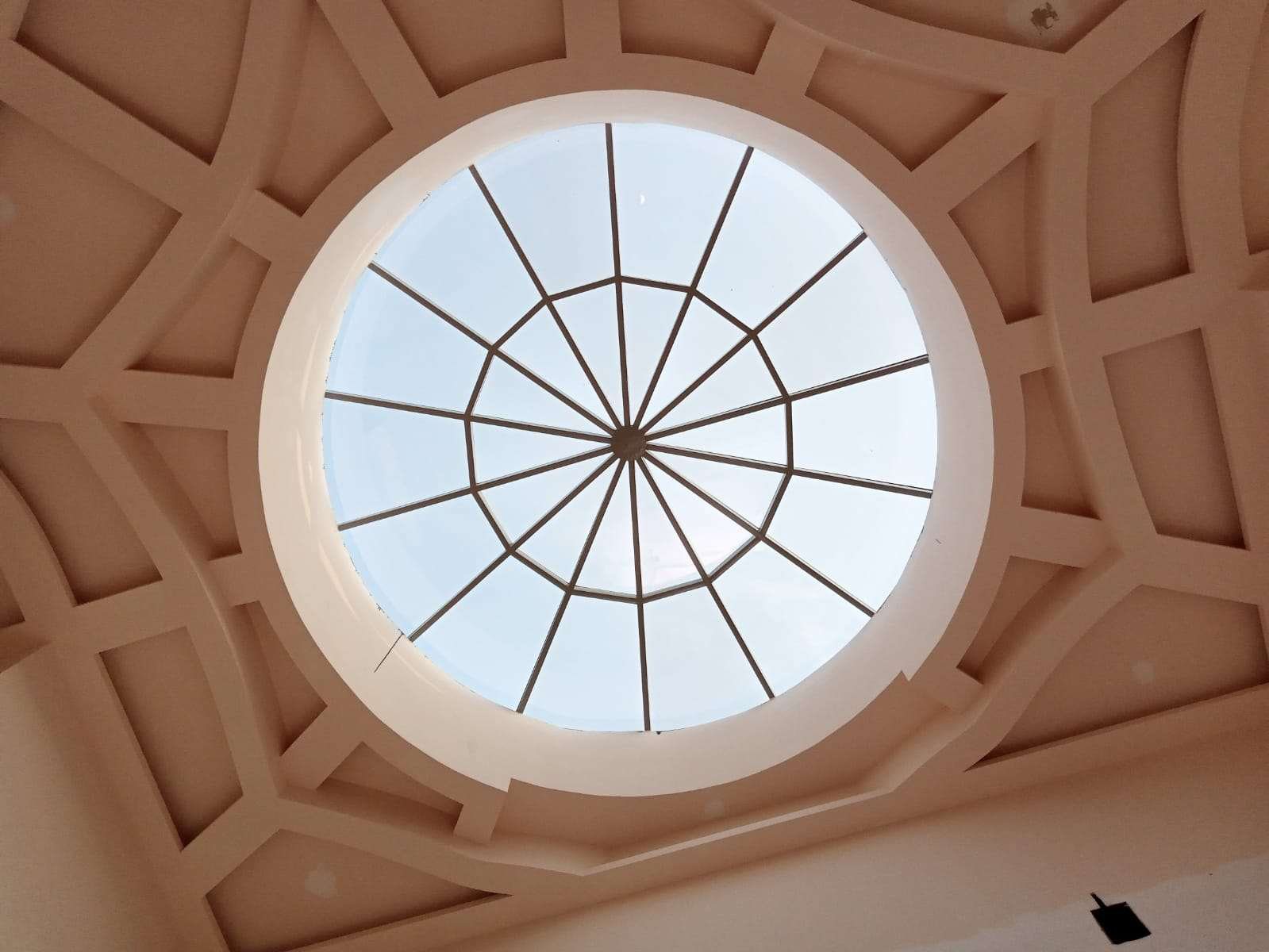 Architectural dome finishing